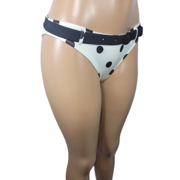 Solid & Striped Polka Doted Swimsuit bottom - Picture 2 of 6